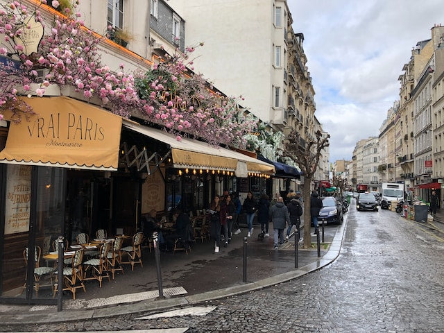 Box de fleurs en livraison à Paris
